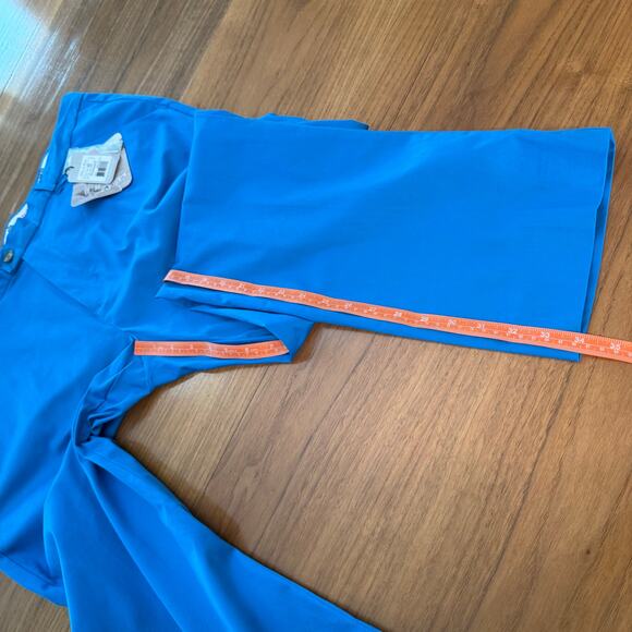 Royal and Awesome Golf Pant Size 40 x 34 NWT Bright Blue Solid Free Multitool - Picture 10 of 16